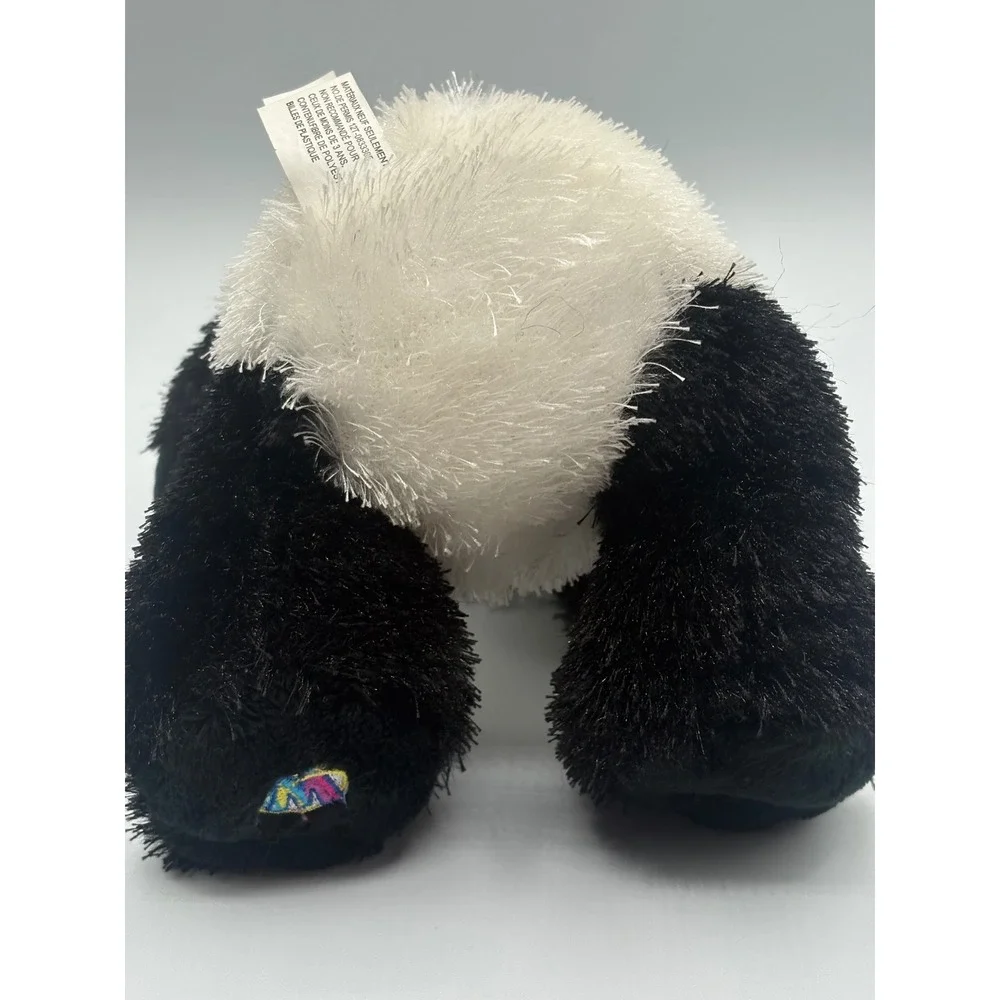 Webkinz Panda Plush Ganz HM111‎ Black White Stuffed Animal Toy